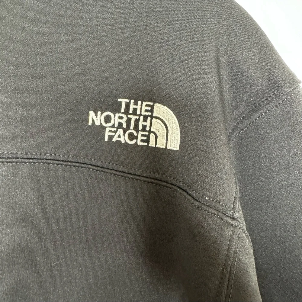 The North Face Men’s Black Full Zip‎ Mock Neck Jacket Fleece Lined Size Small